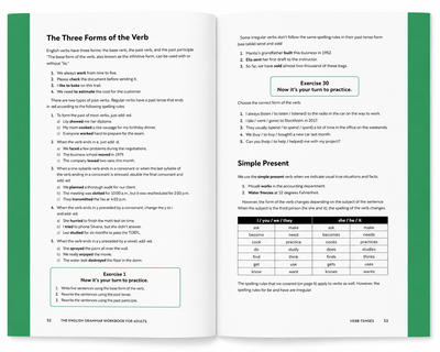 The English Grammar Workbook for Adults