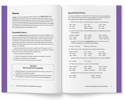 The English Grammar Workbook for Adults